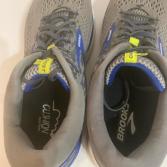 Brooks Mens Gray and Blue Running Shoes Size 12.5 - Picture 7 of 15